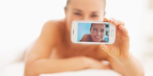 Liposuction in Social Media view from the front