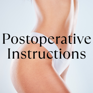 VASER Liposuction Postoperative Instructions